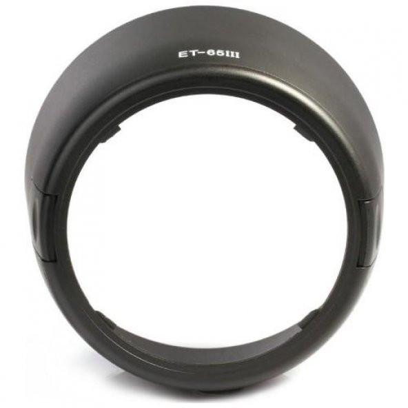 Canon 85MM F / 1.8 USM-Canon 100MM F / 2.0 USM Lens için ET-65 III Parasoley - Resim 2