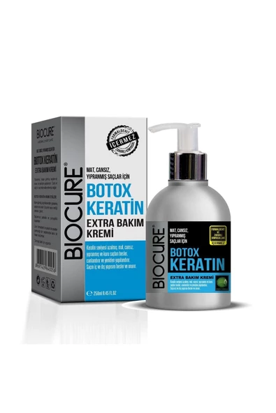 BİOCURE Botox Keratin Extra Bakım Kremi 250ml