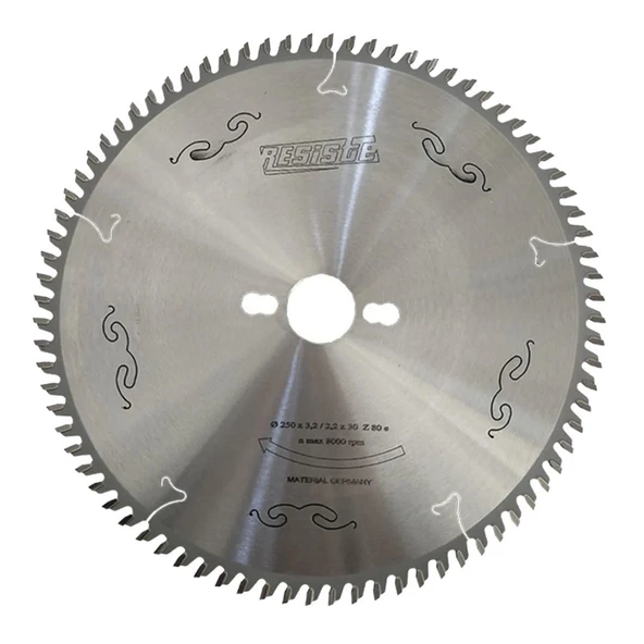 250X3,2/2,2X30 Z80 TRAPEZ SUNTALAM MDFLAM TESTERESİ RESİSTE