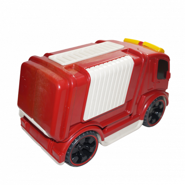 DKR42 Kırılmaz Oyuncak İtfaiye Arabası (Sert Plastik) - Resim 5