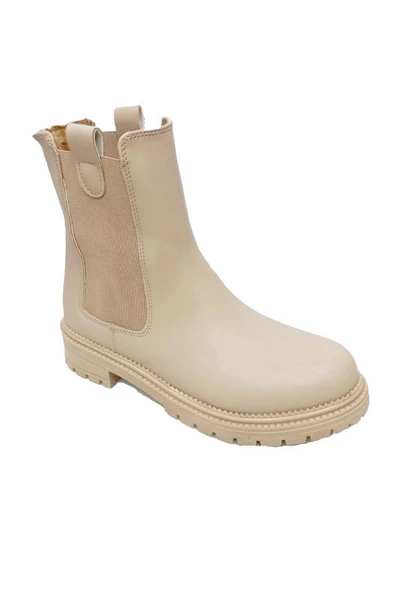 Metro 6034 Deri Trend Fashion Kadın Bot - 4