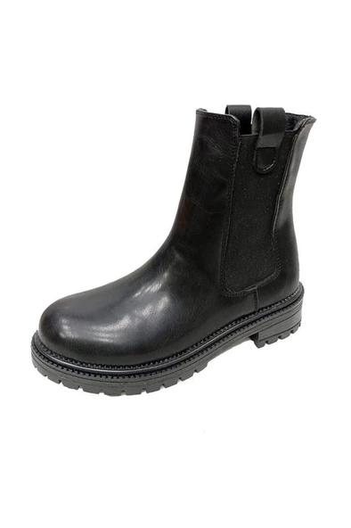 Metro 6034 Deri Trend Fashion Kadın Bot