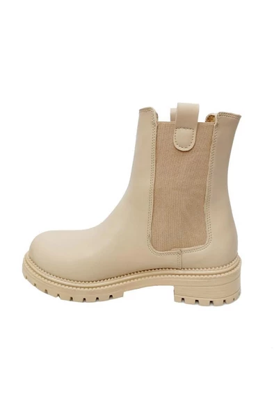 Metro 6034 Deri Trend Fashion Kadın Bot - 5