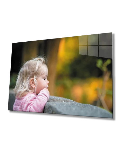 Çocuk Dekoratif ve Modern Cam Tablo   Kids Table ürün görseli