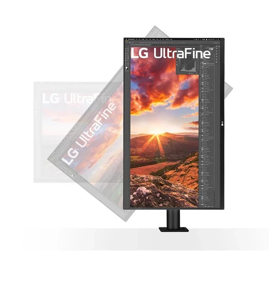 LG 31.5" 32UN880P-B ERGO 4K IPS Type-C Hareketli Monitör 5ms - 3