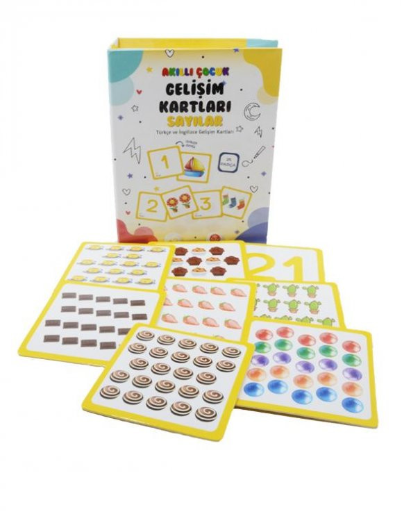 Akıllı Çocuk Gelişim Kartları Sayılar Bubu - 2