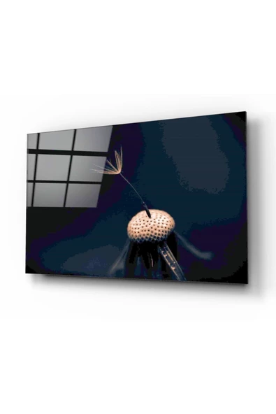 Çiçek Dekoratif ve Modern Cam Tablo ürün görseli 1