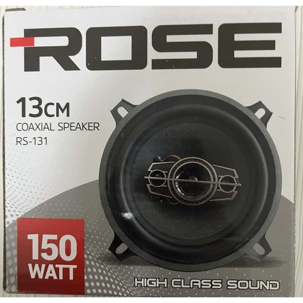 ROSE RS-131 13CM TWEETERLİ COAXIAL TEKLİ HOPARLÖR