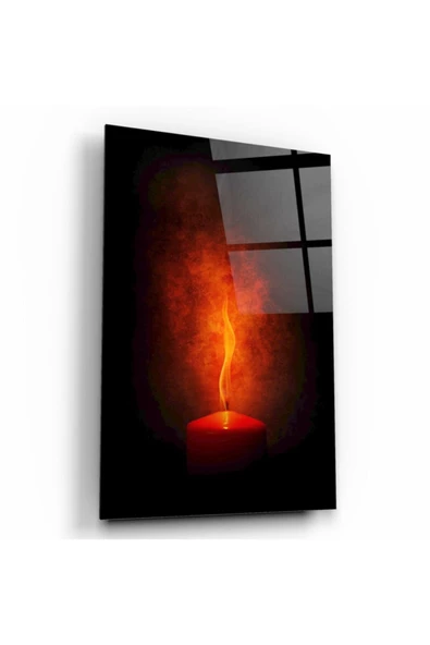 Mum Dekoratif ve Modern Cam Tablo ürün görseli