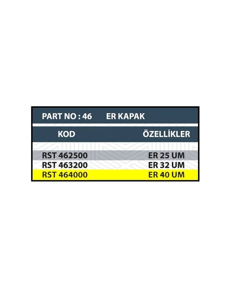 ER40 PENS KAPAĞI - Resim 2