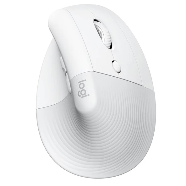 Logitech Lift 910-006475 Beyaz Dikey Sessiz Ergonomik Optik Kablosuz Mouse