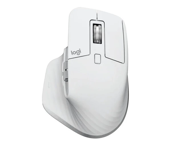 Logitech MX Master 3S 910-006560 Açık Gri Şarjlı Sessiz Ergonomik Lazer Kablosuz Mouse