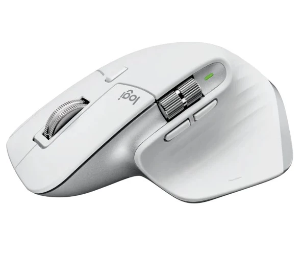 Logitech MX Master 3S 910-006560 Açık Gri Şarjlı Sessiz Ergonomik Lazer Kablosuz Mouse - 2