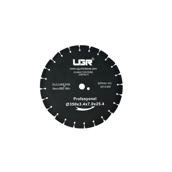 450X4,2/2,8X25,40 ASFALT KESME TESTERESİ UGR - 1