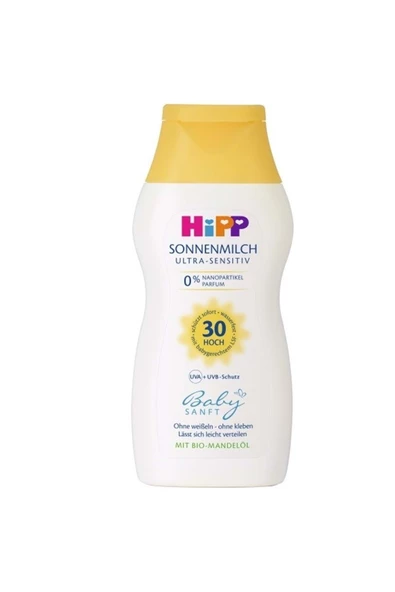 HİPP ÇOCUK GÜNEŞ SÜTÜ BABYSANFT SPF30 200 ML