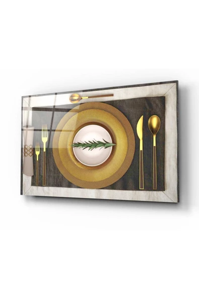 Servis Dekoratif ve Modern Cam Tablo ürün görseli