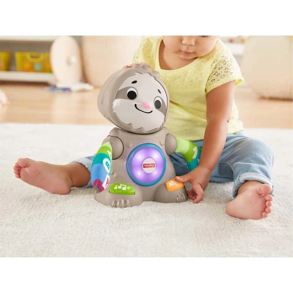 Fisher Price Linkimals Neşeli Tembel Hayvan Türkçe GHY93 - 2