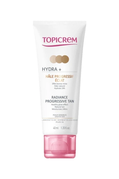 TOPİCREM HYDRA RADİANCE PROGRESSİVE TAN 40 ML