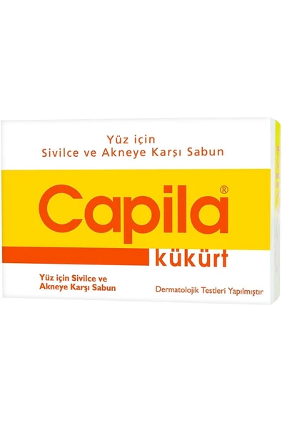 CAPİLA KÜKÜRTLÜ SABUN 90 GR