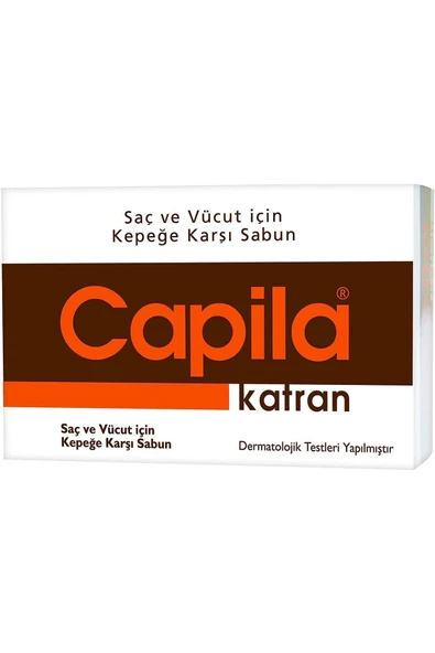 CAPİLA SABUN KATRANLI 90 GR