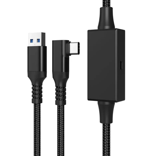 Meta Quest 3 Şarj Girişli 5 Metre USB Kablo - 5