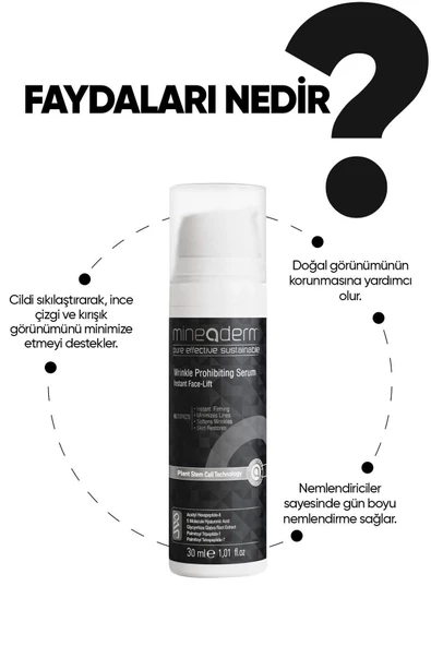 MİNEADERM WRİNKLE PROHİBİTİNG SERUM 30 ML - 2