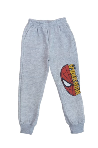 Erkek Çocuk Spiderman Baskılı 5/8 Yaş Eşofman Takımı - 3
