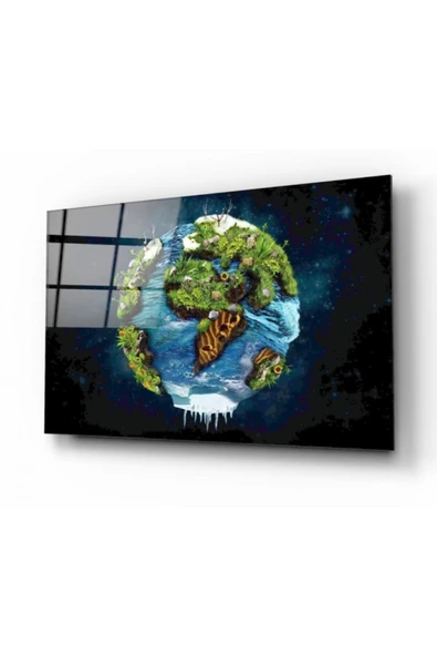 World Dekoratif ve Modern Cam Tablo ürün görseli 1