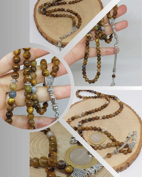 Pietersite Taşı 99luk Tesbih 6mm (35680)