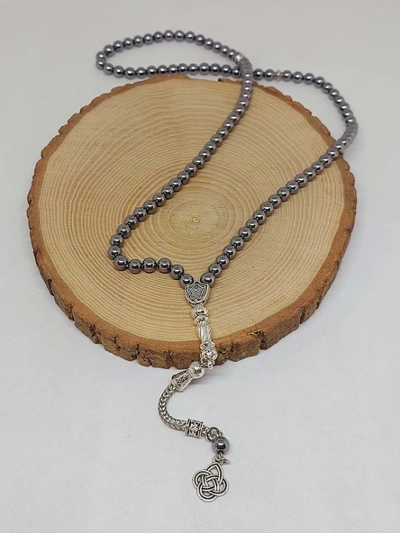 Terahertz Taşı 99luk Tesbih 6mm (4707) - Resim 4