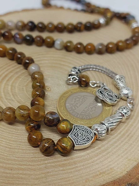 Pietersite Taşı 99luk Tesbih 6mm (35680) - Resim 3