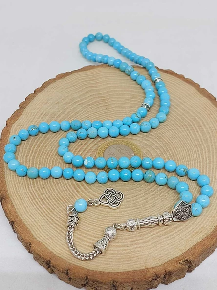 Turkuaz Taşı 99luk Tesbih 6mm (54350) - Resim 6