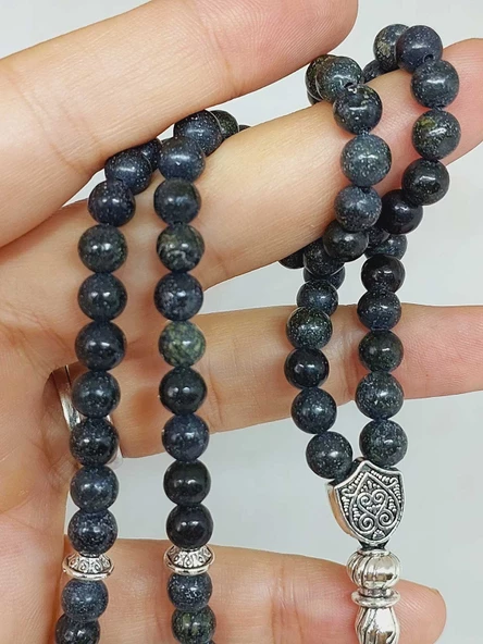 Serpantin (Yılan) Taşı 99luk Tesbih 6mm (9760) - Resim 2