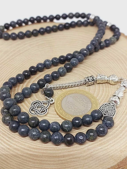 Serpantin (Yılan) Taşı 99luk Tesbih 6mm (9760) - Resim 3