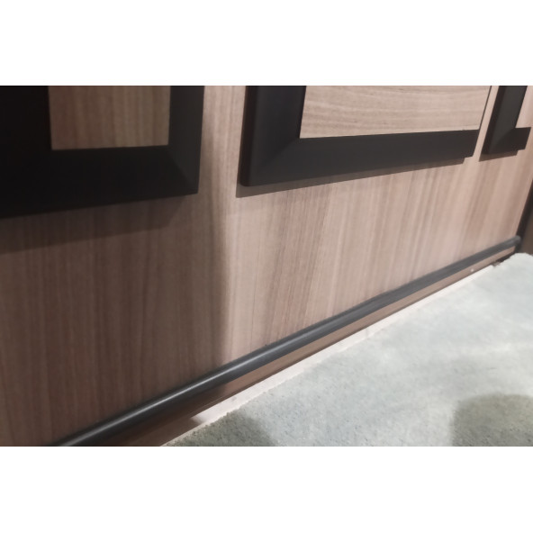 TEZ-2467 Eskitme Tanganika Kabartmalı Model Daire Giriş Kapısı, Çelik Kapısı, Villa Kapısı - 3