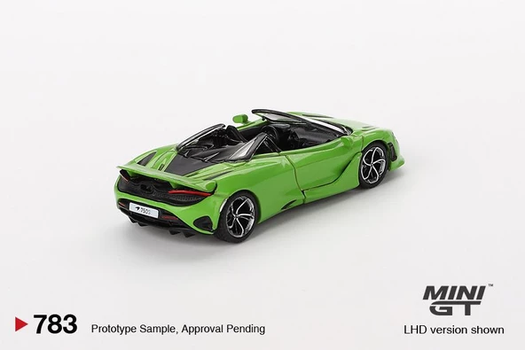 Mini GT McLaren 750S Spider Mantis Green 783 - Resim 2