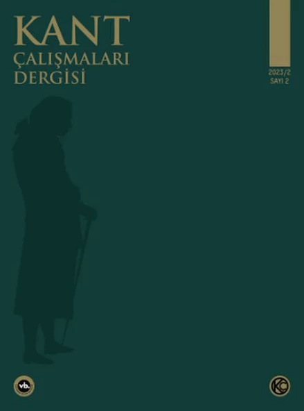 Kant Çalışmaları Dergisi Sayı 2