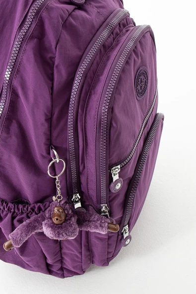 8862 Unisex Klınkır Maymunlu Günlük ve Okul Sırt Çantası - 4