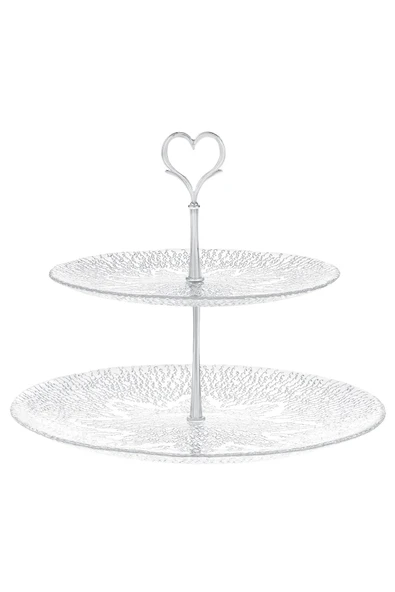 Madame Coco Granville 2 Katlı Kek Standı 28 cm - Resim 3