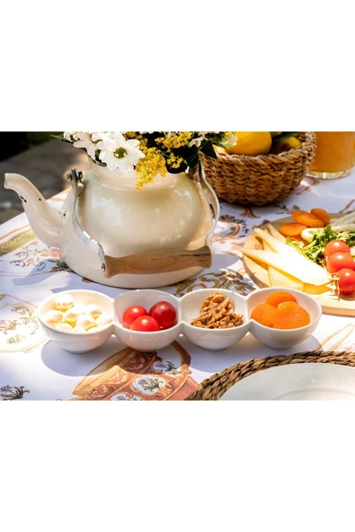 Madame Coco New Petit Concept 4 Bölmeli Küçük Sunum Tabağı - Resim 2