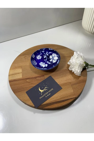 Madame Coco Rêve Bleu Rennes New Bone China Mini Tabak - Resim 2