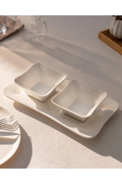 Madame Coco New Petit Concept 3 Parça Sunum Tabağı ürün görseli 1