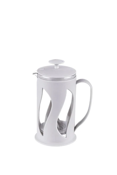 Madame Coco Berthe French Press - Soft Gri - 500 ml 500 cc Cam - Resim 5