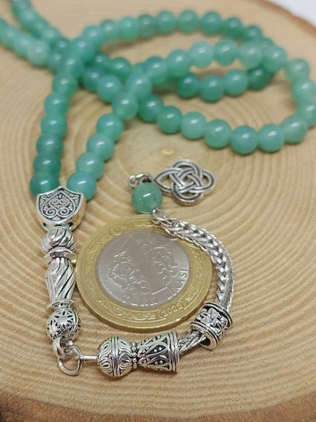 Aventurin Taşı 99luk Tesbih 6mm (1260) - Resim 3