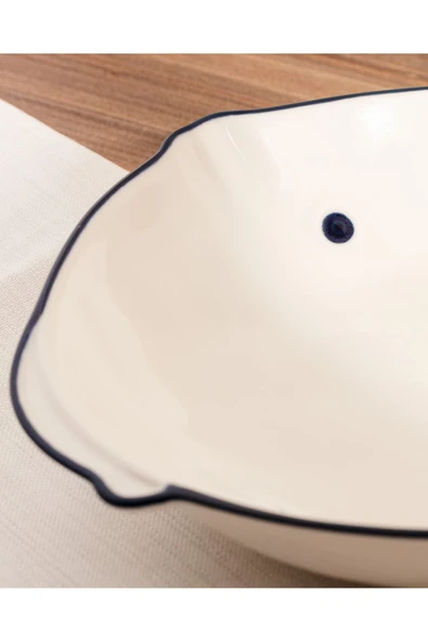 Madame Coco Marine 24 cm Çukur Tabak - Resim 2