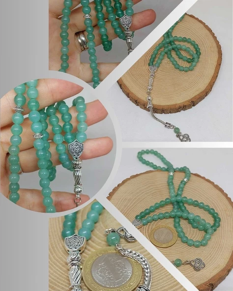 Aventurin Taşı 99luk Tesbih 6mm (1260) ürün görseli