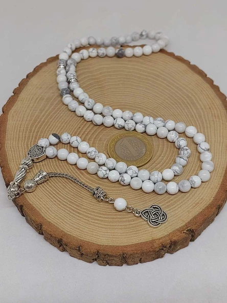 Havlit Taşı 99luk Tesbih 6mm (1862) - Resim 6