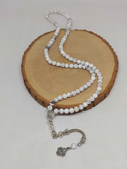 Havlit Taşı 99luk Tesbih 6mm (1862) - Resim 4