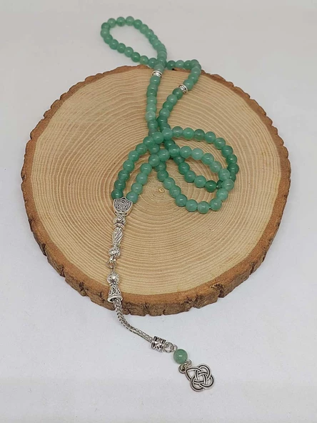 Aventurin Taşı 99luk Tesbih 6mm (1260) - Resim 4