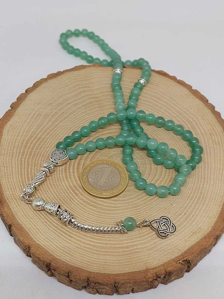 Aventurin Taşı 99luk Tesbih 6mm (1260) - Resim 6